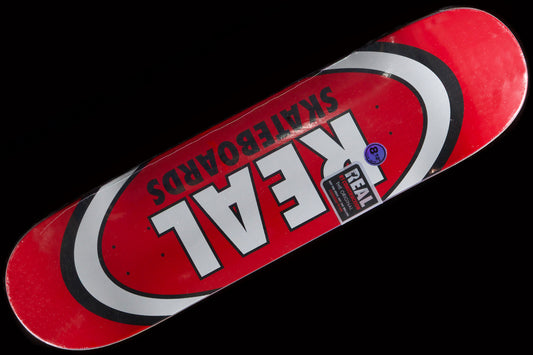 Classic Oval Deck Red - 8.12"