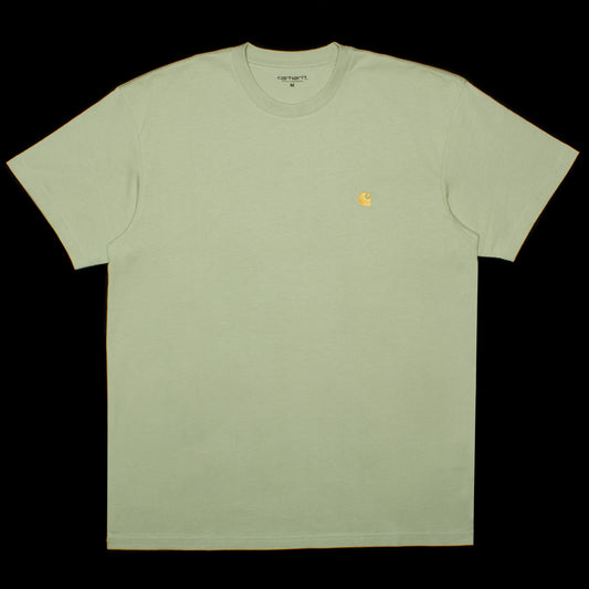Carhartt WIP S/S Chase T-Shirt Agave / Gold