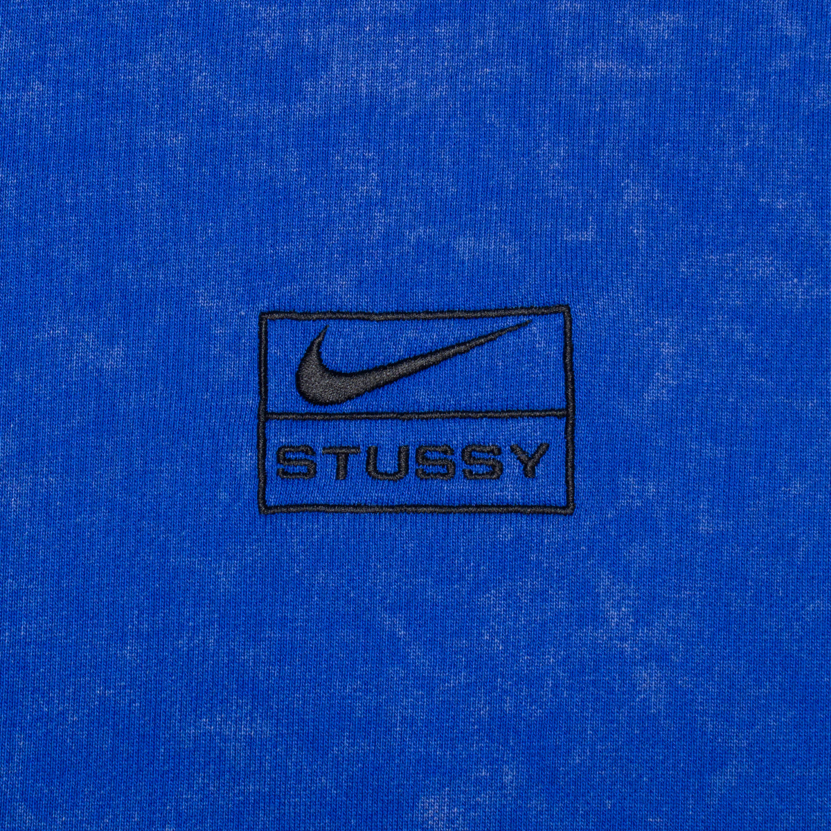 Nike x Stussy Washed Fleece Crewneck Style # DR4024-480 Color : Game Royal