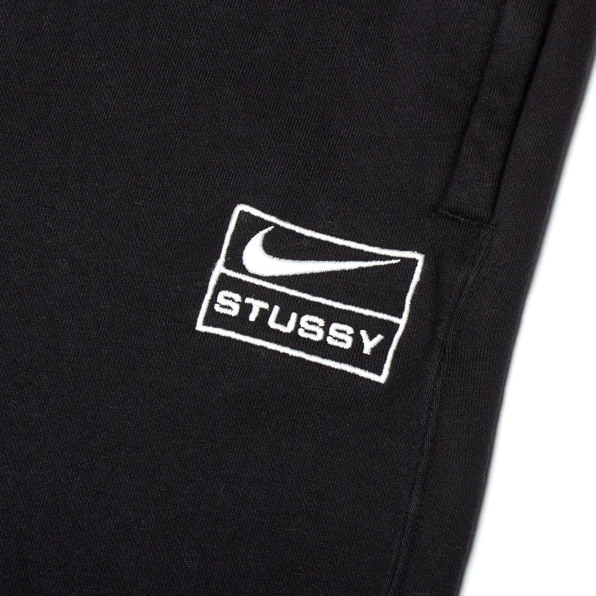 Nike x Stussy Washed Fleece Pant  Black