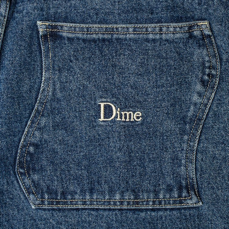 Dime Baggy Denim Jeans Color : Stone Washed