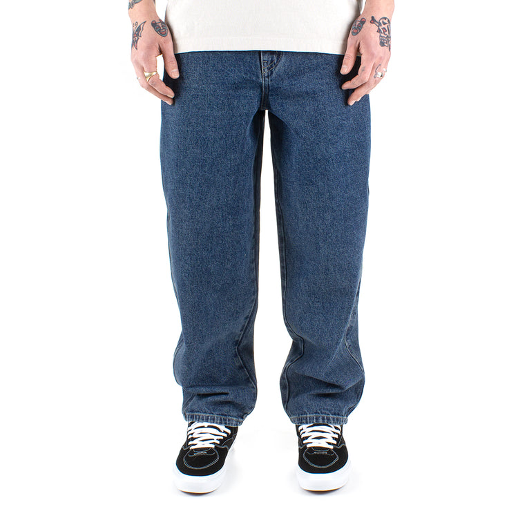 Dime Baggy Denim Jeans Color : Stone Washed  Edit alt text