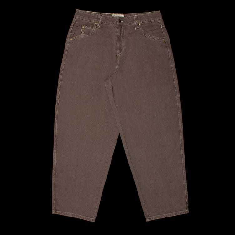 Dime Baggy Denim Jeans Color : Brown Washed