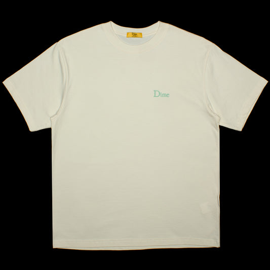 Dime Classic Small Logo T-Shirt Color : Rice