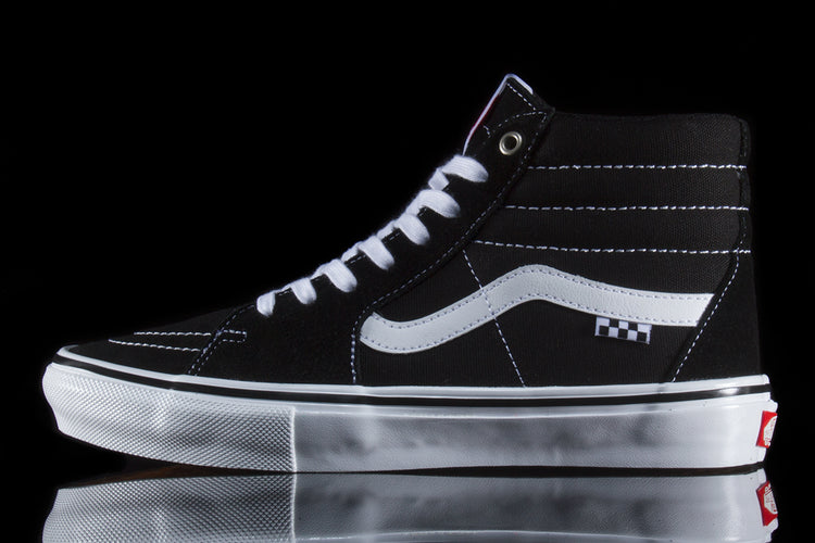 Hi Pro Skate Shoes Sk8 Hi Black And White Vans Vans Sk8-Hi Pro
