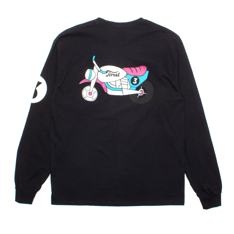 Tired Moto Sports L/S Tee