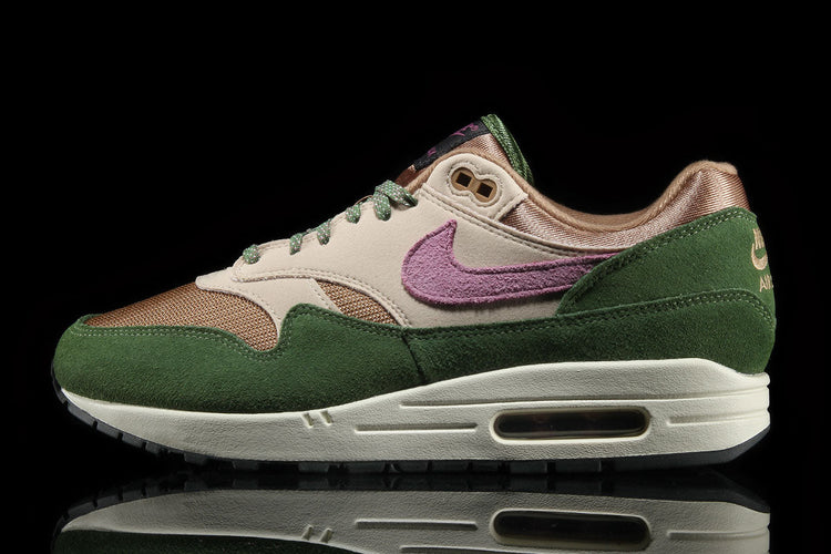 Nike Air Max 1 NH Treeline Style # DR9773-300 Color : Treeline / Light Bordeaux