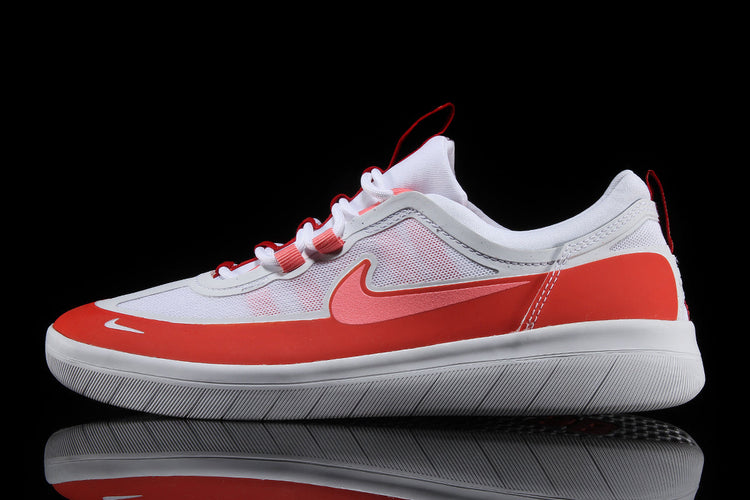 Skate Shoes Nyjah Free Red Nike SB Zoom Nyjah Free Men's Size 14