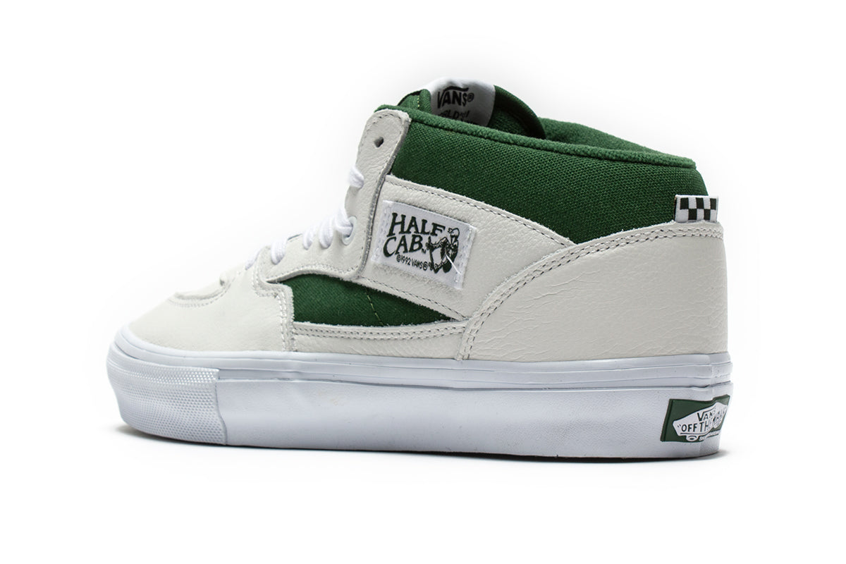Vans Skate Half Cab Style # VN0A5FCB1O71 Color : White / Green