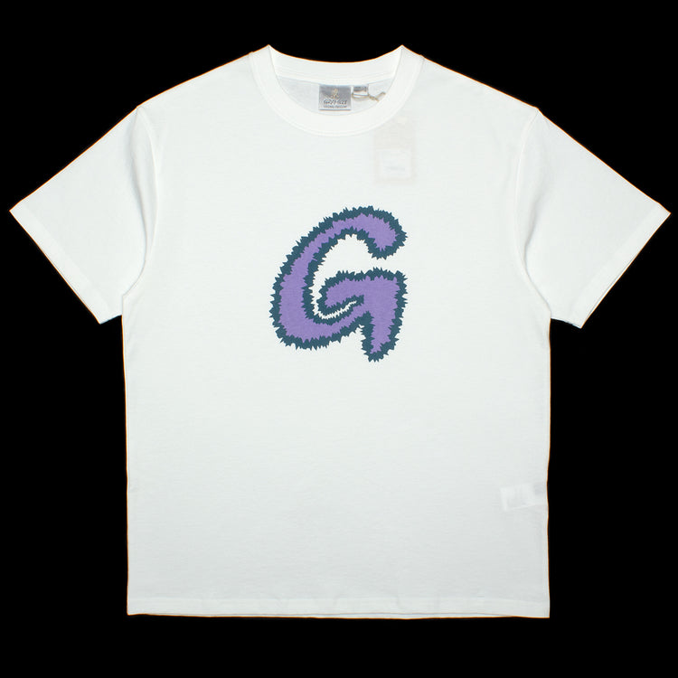 Gramicci Fuzzy G-Logo T-Shirt Style # G3SU-T042 Color : White