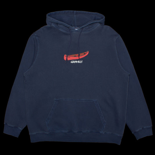 Gramicci Canoe Hooded Sweatshirt Style # G3SU-J063 Color : Navy Pigment