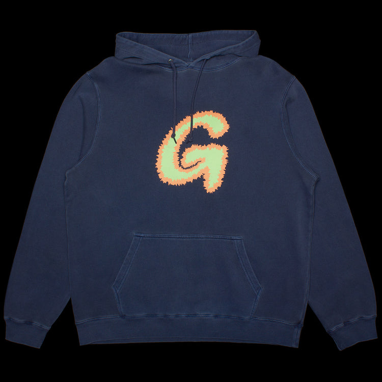 Fuzzy G-Logo Hooded Sweatshirt