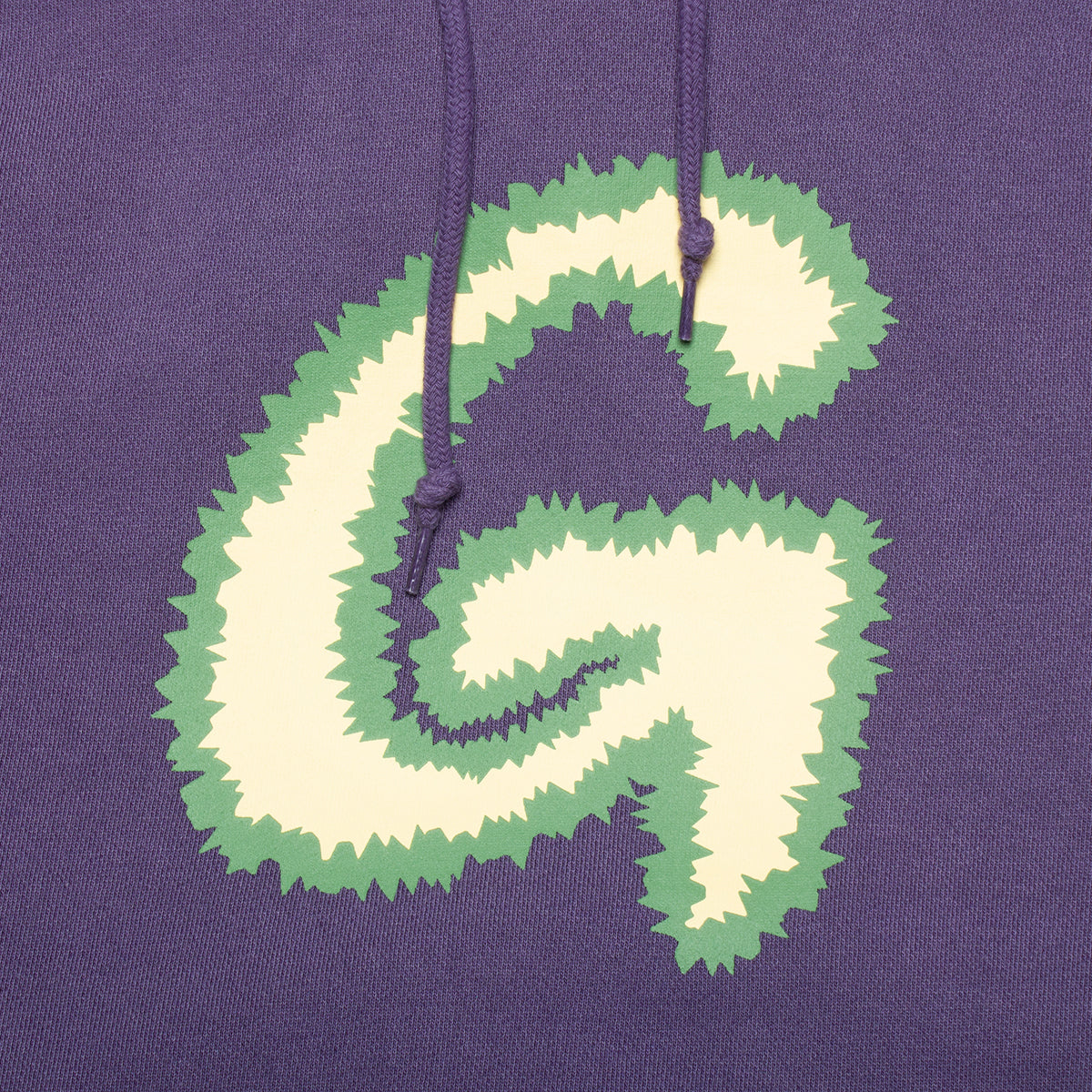 Gramicci Fuzzy G-Logo Hooded Sweatshirt Style # G3SU-J061 Color : Purple Pigment
