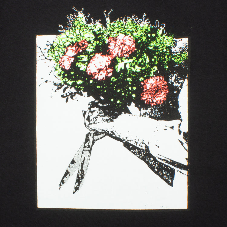 Hockey Roses T-Shirt Color : Black