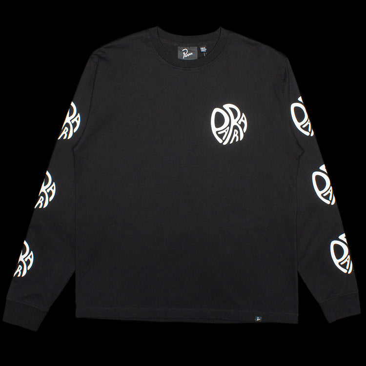 by Parra Circle Tweak Logo L/S T-Shirt Style # 49311 Color : Black