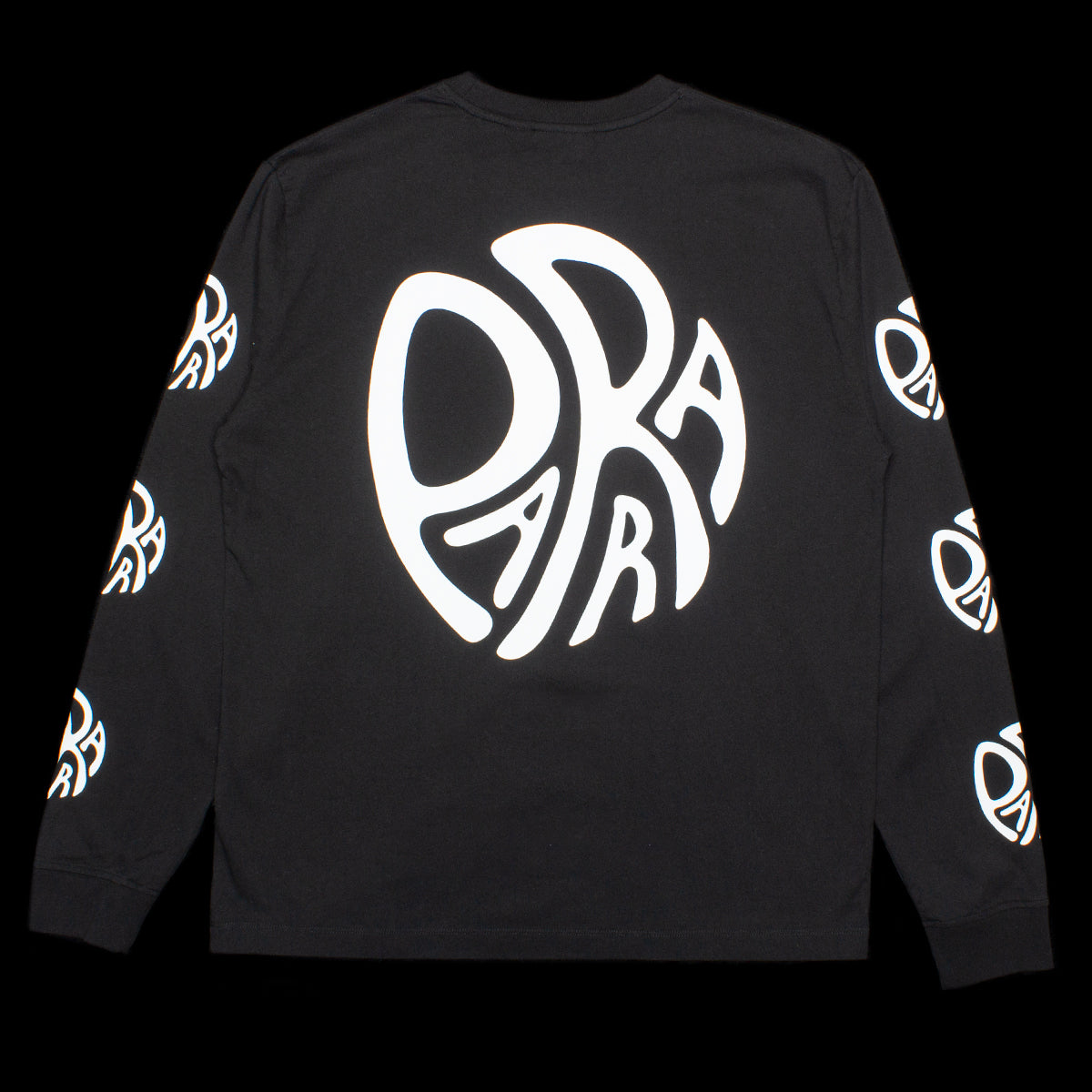 by Parra Circle Tweak Logo L/S T-Shirt Style # 49311 Color : Black