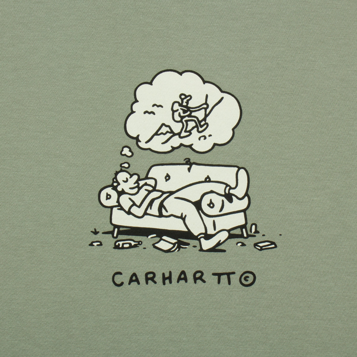 Carhartt WIP S/S Other Side T-Shirt Style # I031775-1CT Color : Yucca