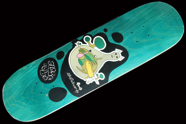 Micro Biome (Jesse Alba) Teal Deck 8.5"