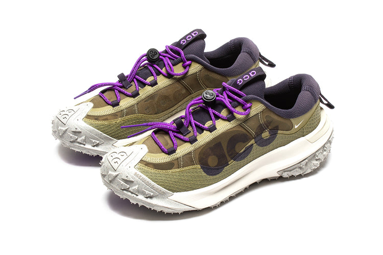 Nike | Mountain Fly 2 Low Style # DV7903-200 Color : Neutral Olive / Action Grape
