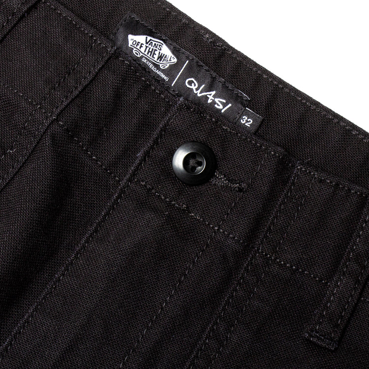 Vans x Quasi Loose Tapered Pant Style # VN0008MNYQW1 Color : Black