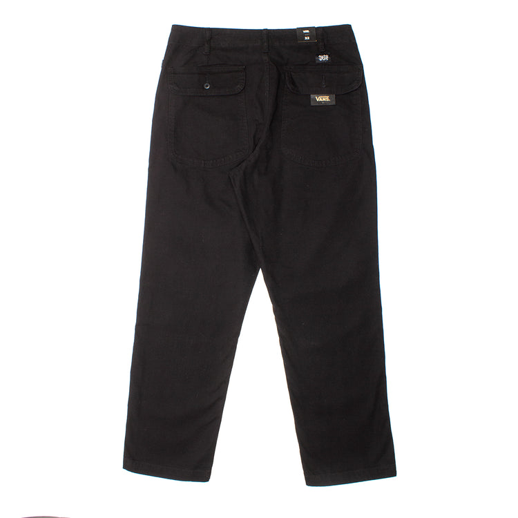 Vans x Quasi Loose Tapered Pant Style # VN0008MNYQW1 Color : Black