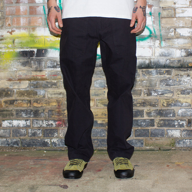 Vans x Quasi Loose Tapered Pant Style # VN0008MNYQW1 Color : Black