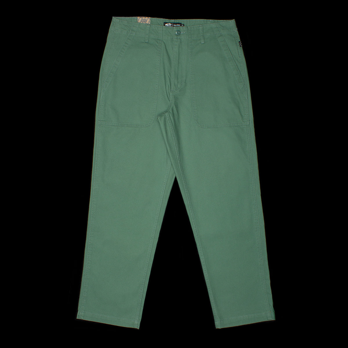 Vans x Quasi Loose Tapered Pant Style # VN0008MNYQW1 Color : Duck Green