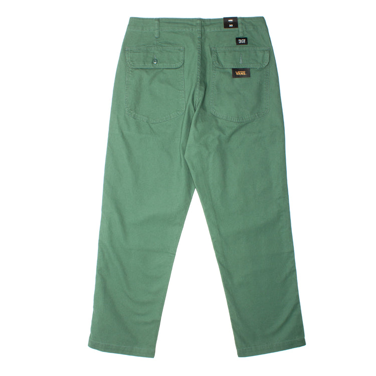 Vans x Quasi Loose Tapered Pant Style # VN0008MNYQW1 Color : Duck Green