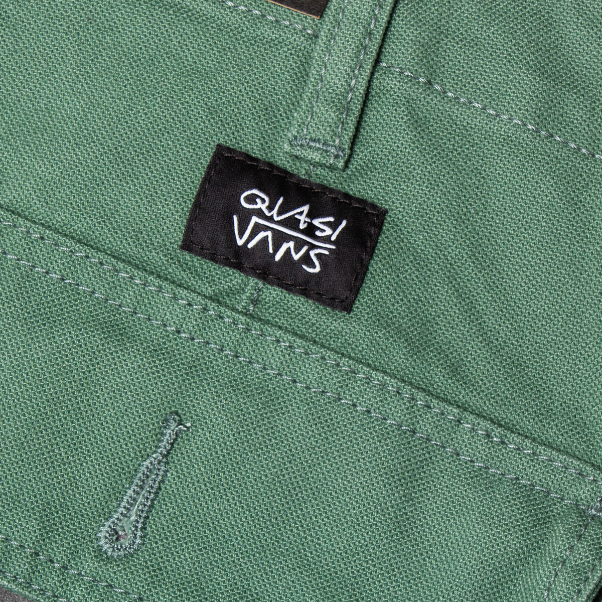 Vans x Quasi Loose Tapered Pant Style # VN0008MNYQW1 Color : Duck Green