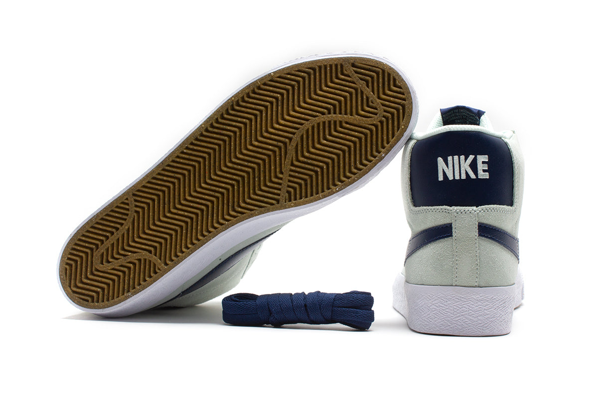 Nike SB Zoom Blazer Mid : Barely Green / Navy