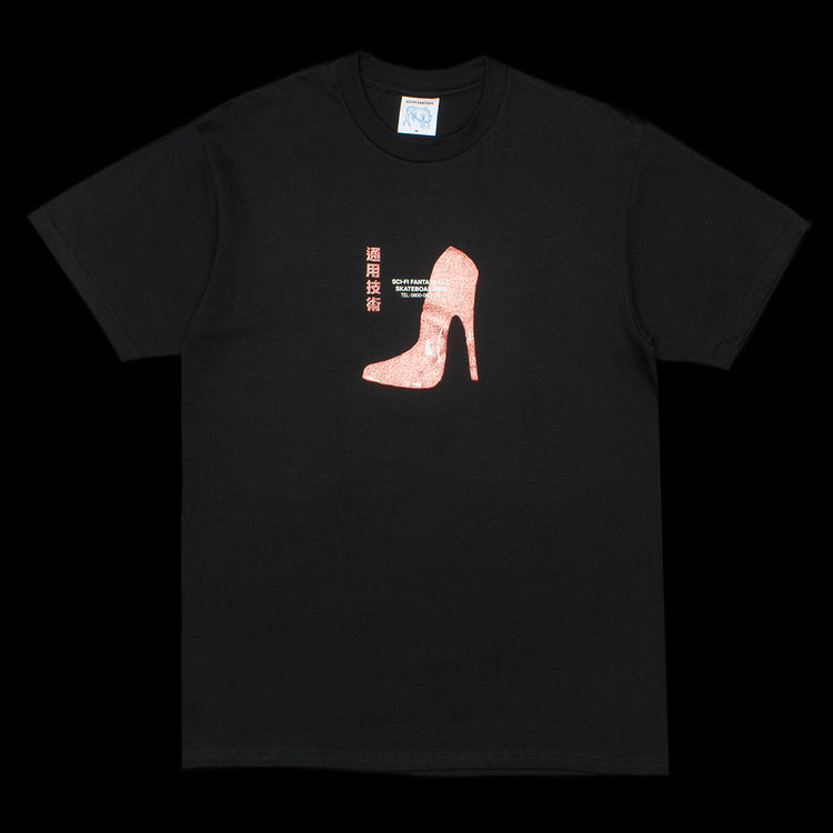 Sci-Fi Fantasy | Red Shoe T-Shirt Color : Black