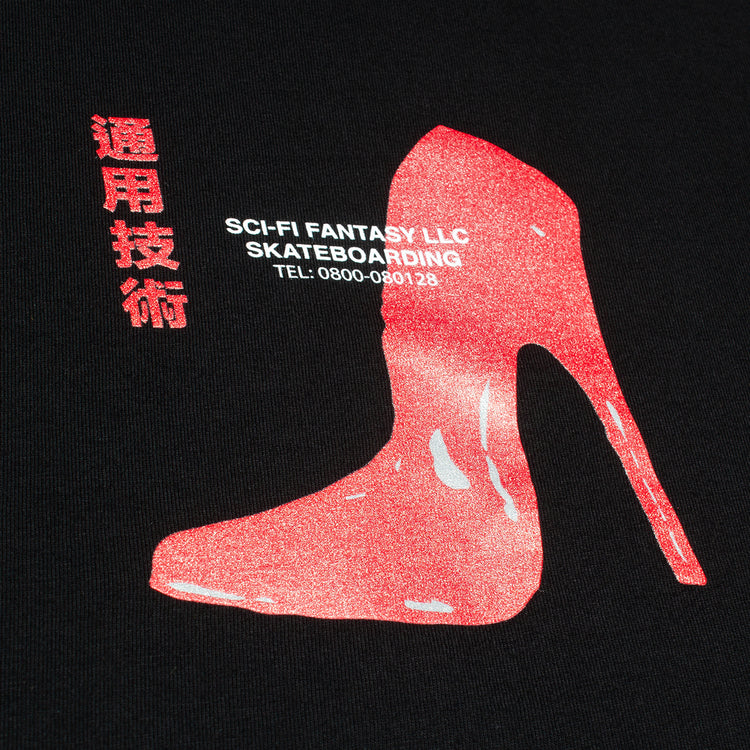 sci-fi Fantasy Red Shoe Tee