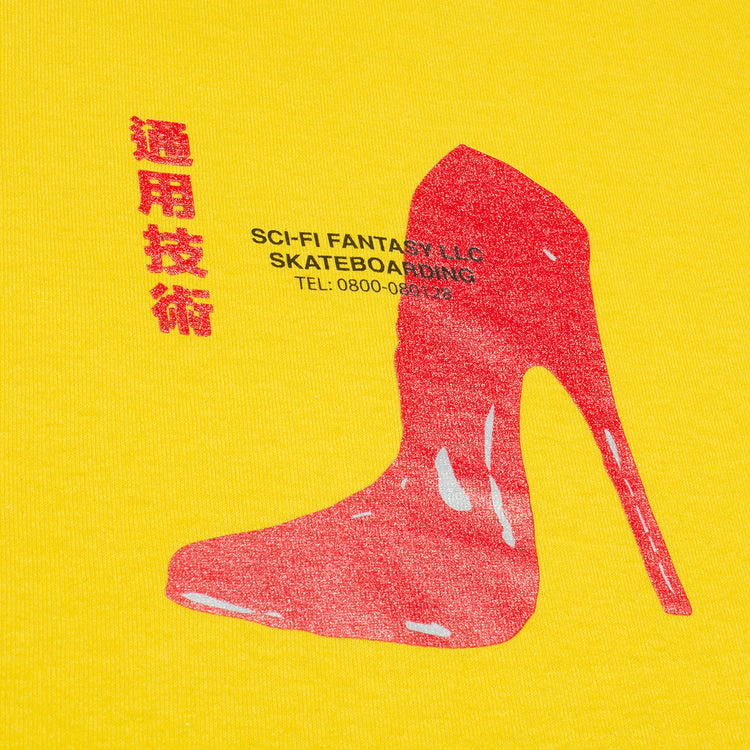 Sci-Fi Fantasy | Red Shoe T-Shirt Color : Daisy