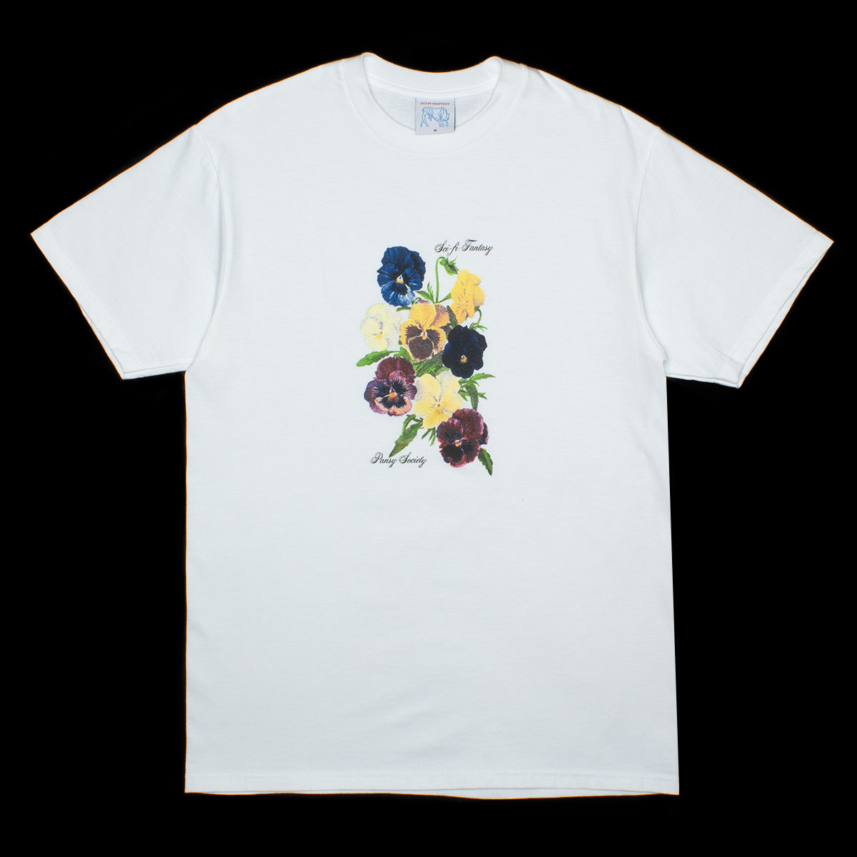 Sci-Fi Fantasy | Pansy Society T-Shirt Color : White