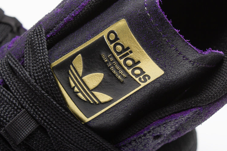 Adidas | Kader Pro ADV Style # IE4310 Color : Core Black / Deep Purple / Gold