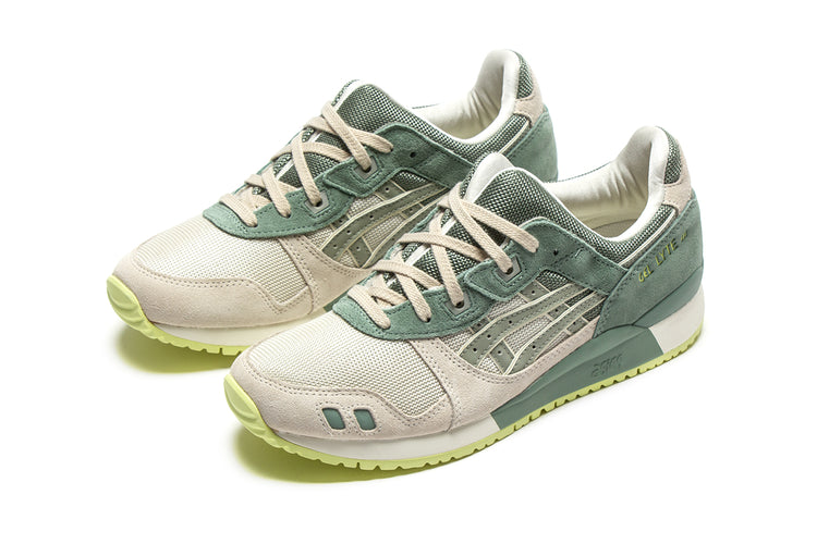 Asics | Gel-Lyte III OG Style # 1201A832.101 Color : Cream / Olive Grey