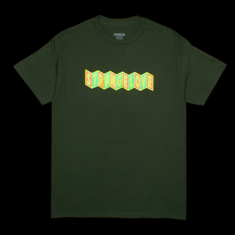 StrangeLove | CineLogo Cough T-Shirt Color : Forest Green