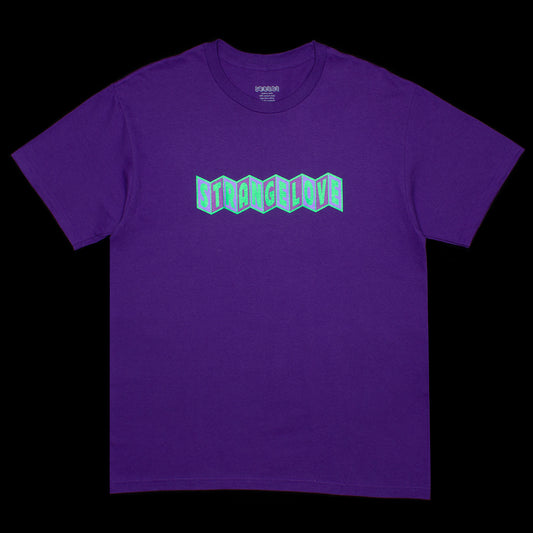 StrangeLove | CineLogo 420 T-Shirt Color : Sport Purple