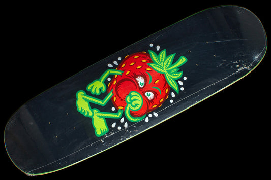 Strawberry Cough Matte Black Deck 8.875"