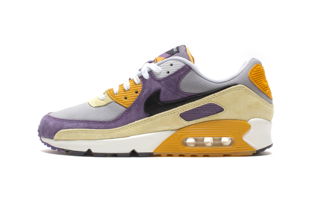 Nike air max purple cheap and yellow