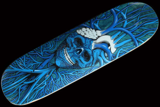 Code Blue (Blue) Shaped Deck 8.5"