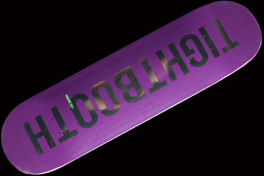 Purple Logo Deck 8.25"