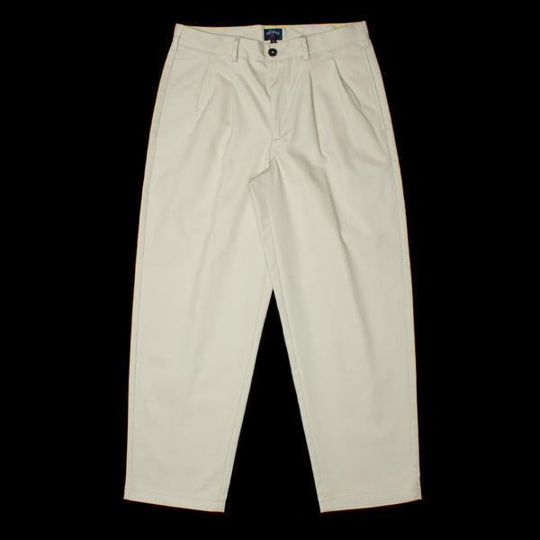Twill Double Pleated Pants