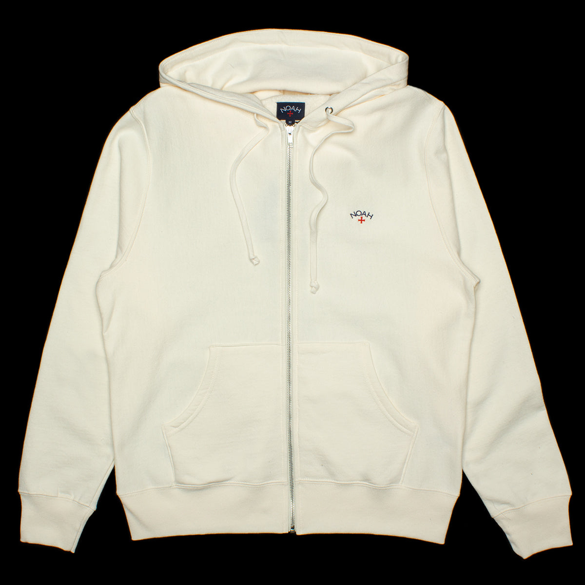 Noah Lightweight Zip-Up Hoodie Color : Cream