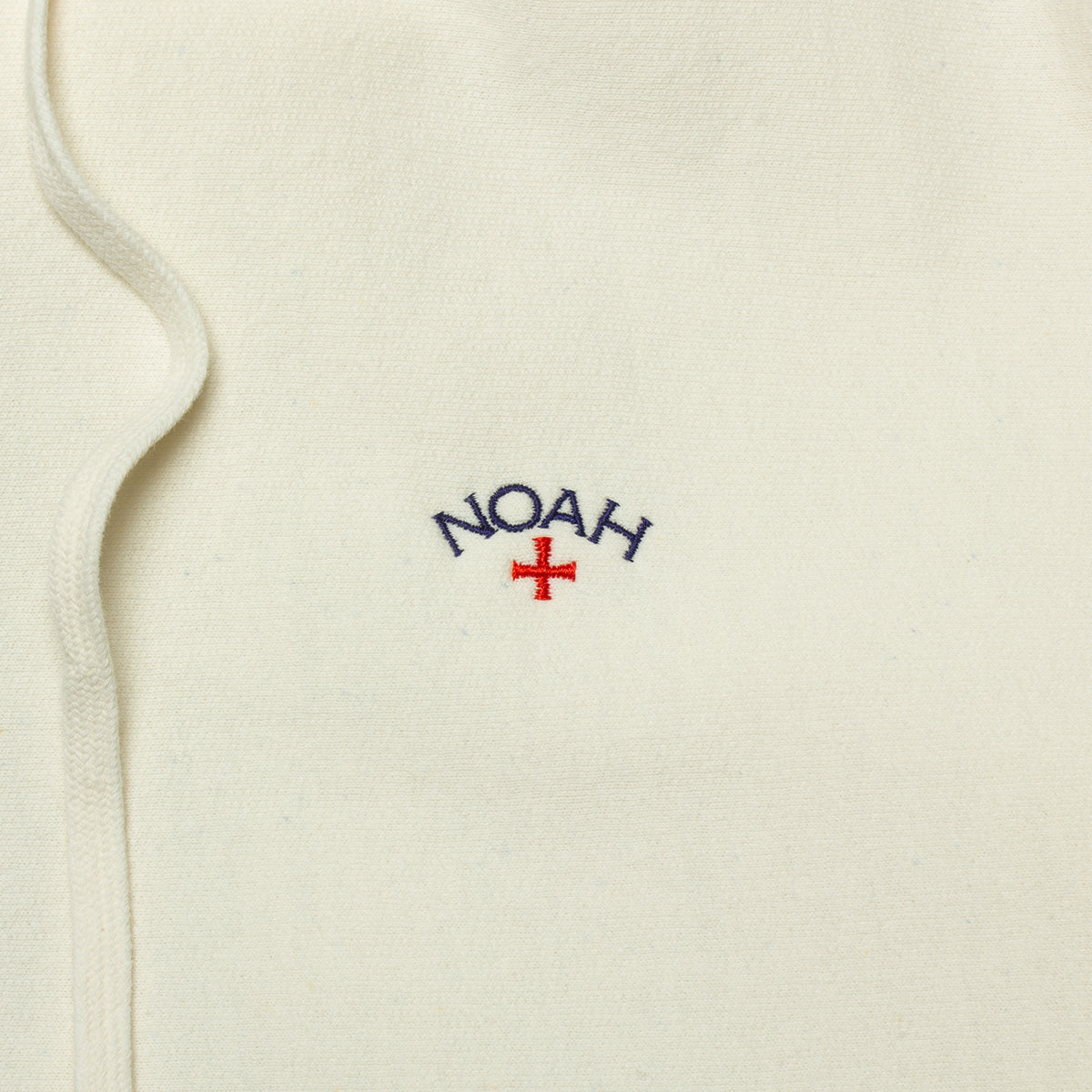 Noah Lightweight Zip-Up Hoodie Color : Cream