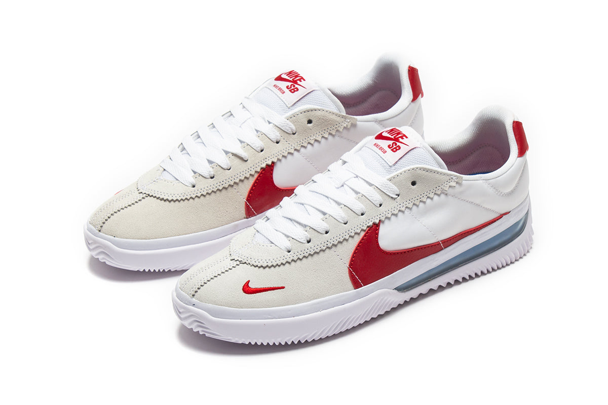 Nike SB BRSB Style # DH9227-100 Color : White / Varsity Royal / Red