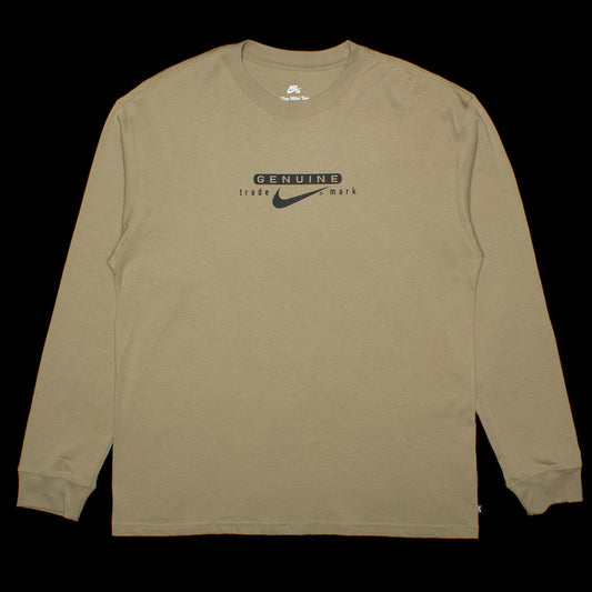 Nike SB Genuine L/S T-Shirt Style # DX9468-276 Color : Neutral Olive