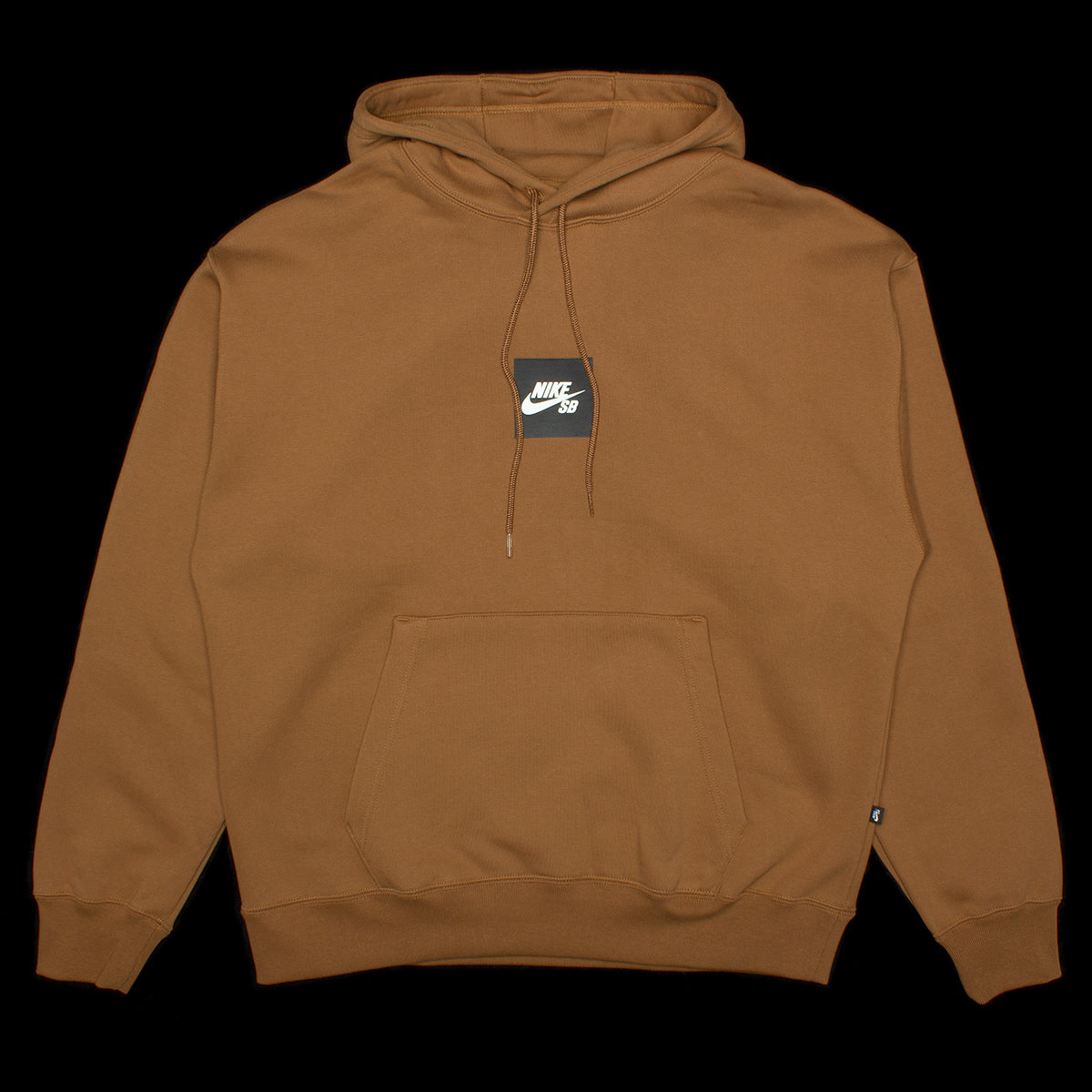 Nike SB Box Logo Hoodie Style # DV8839-270 Color : Ale Brown