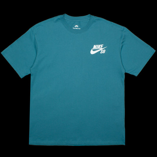 Nike SB Logo T-Shirt Style # DC7817-379 Color : Mineral Teal