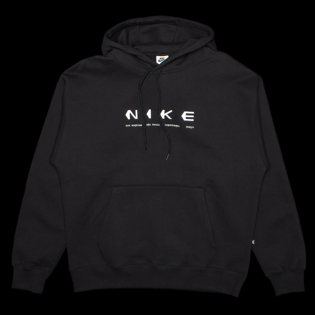 Nike SB City Info Hoodie Style # DV9046-010 Color : Black